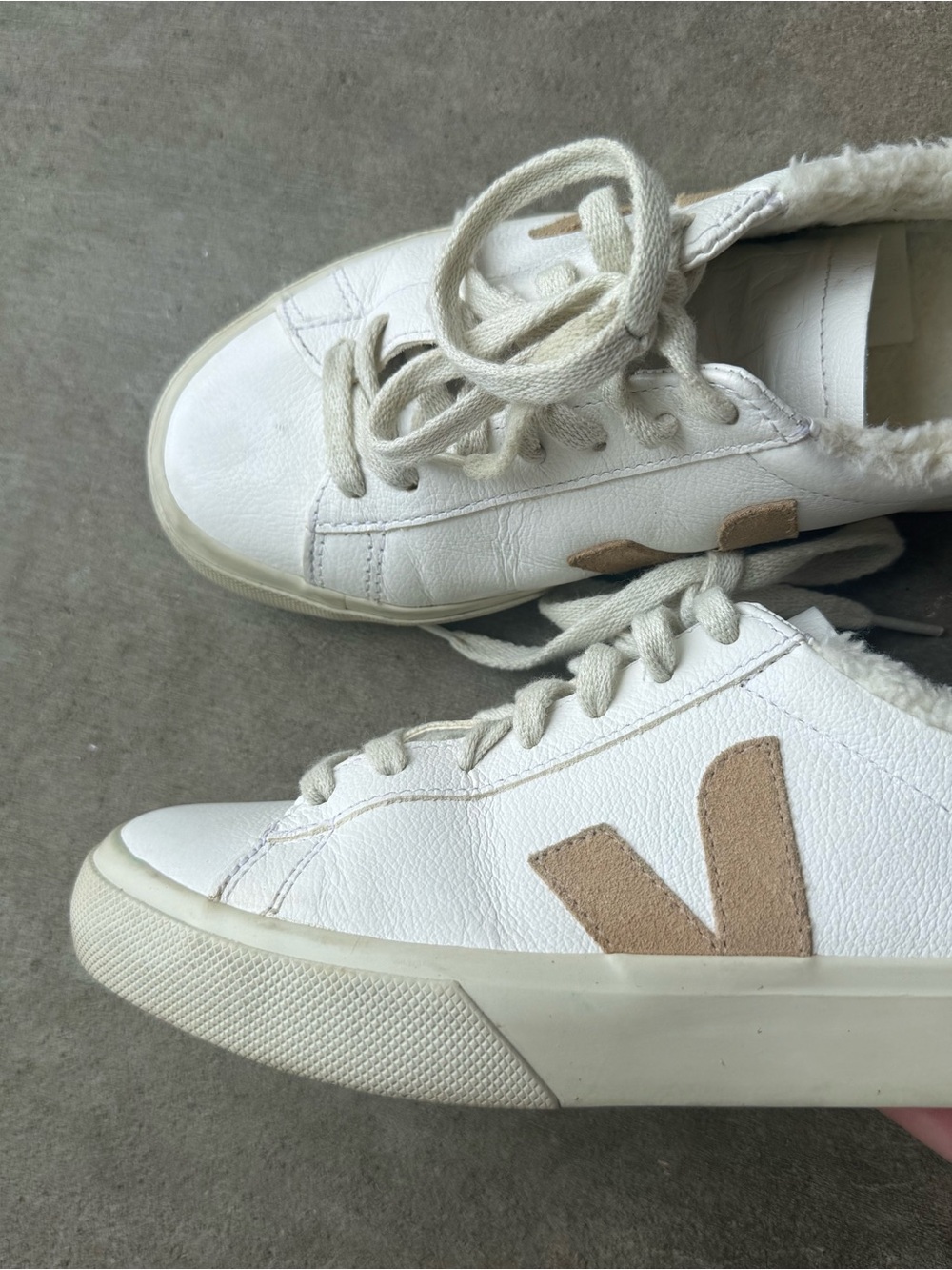 Veja Campo Winter Sneaker extra white desert leather